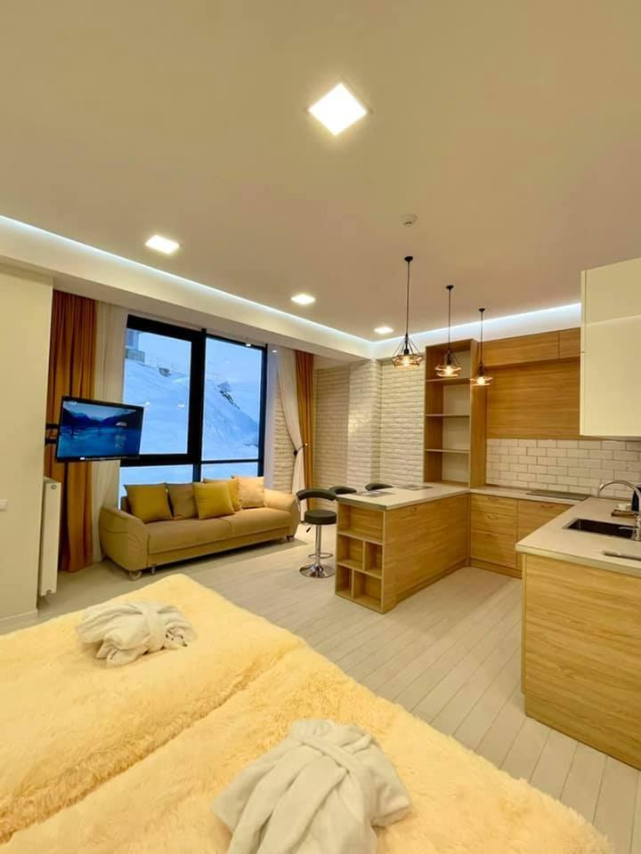 דירות Winter House גודאורי מראה חיצוני תמונה